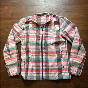 adidas Colorful Plaid Windbreaker